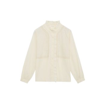 Victorian Blouse Ivory | Maison Hotel