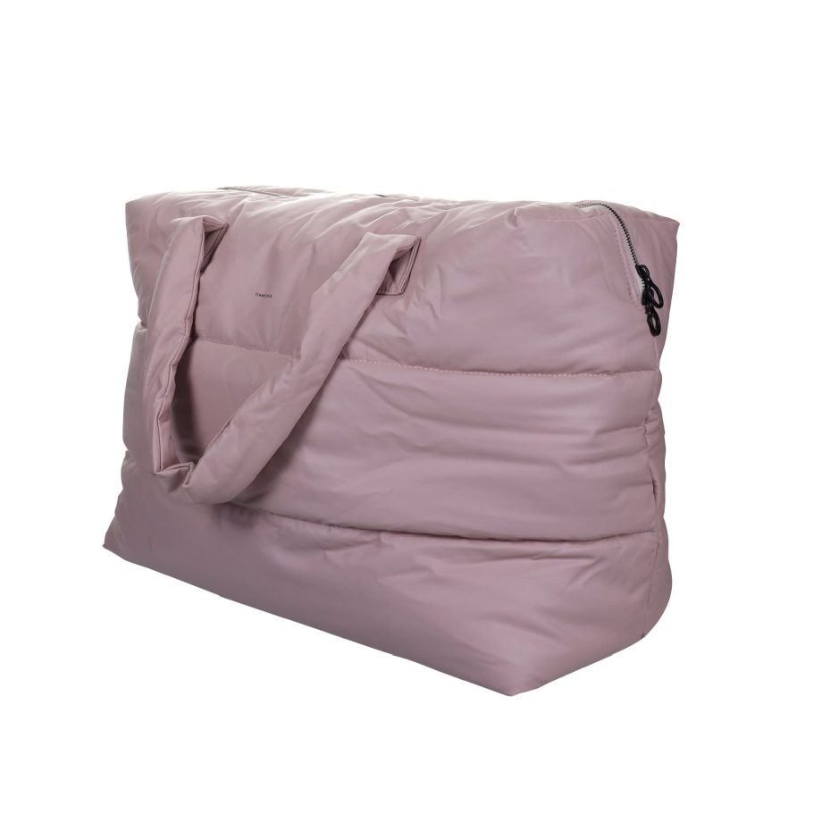 Rose Smoke Camill Big Puffy Weekend Bag | Tinne+Mia