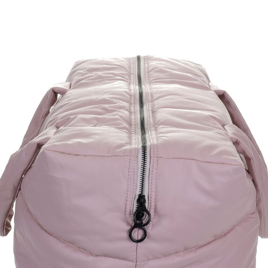 Rose Smoke Camill Big Puffy Weekend Bag | Tinne+Mia