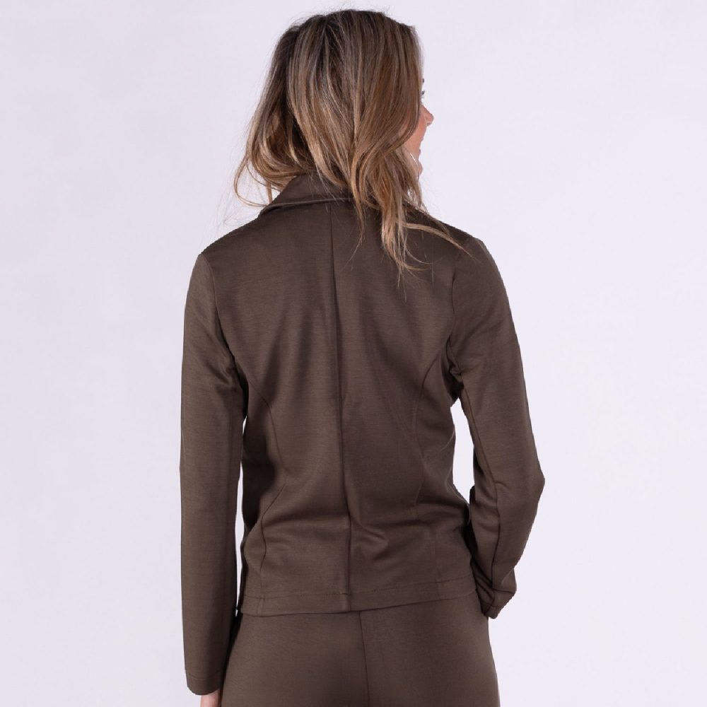 Napoli Blazer Taupe | The Clothed