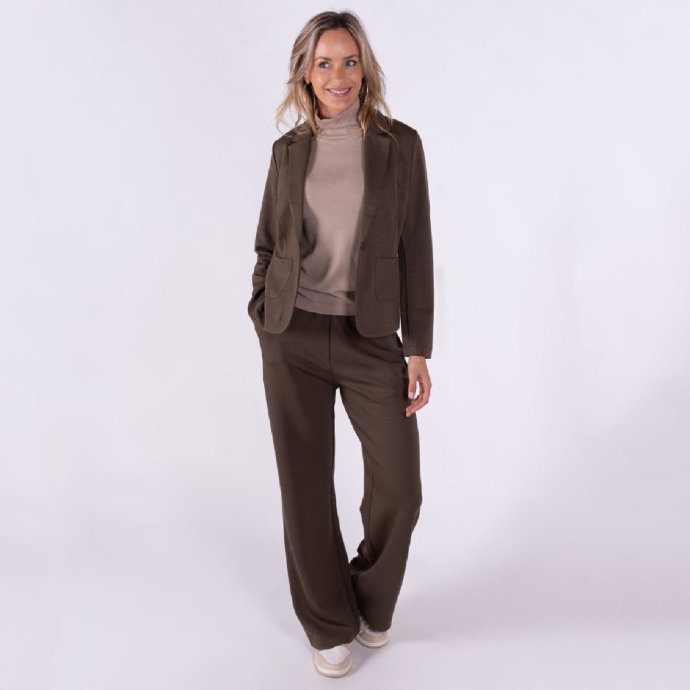 Napoli Blazer Taupe | The Clothed