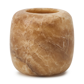 Alabaster Rond bruin | Alabaster Home Interior