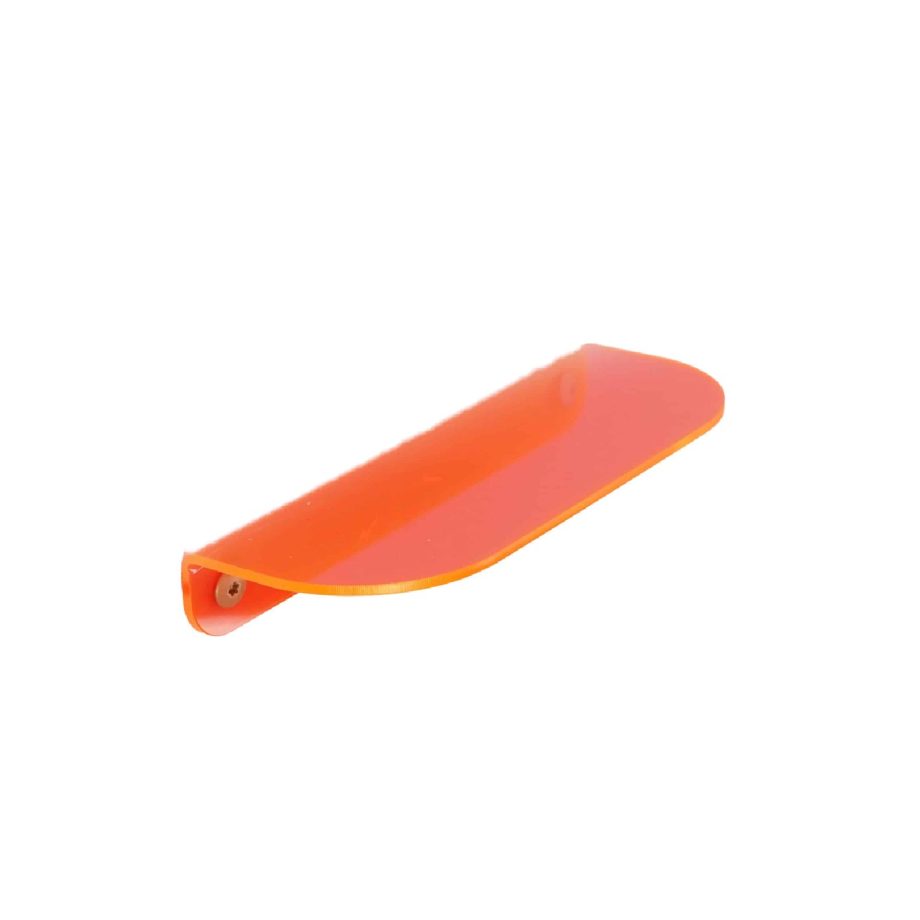 Acryl Wall Shelf Neon Orange 20 cm | Studio Harm en Elke