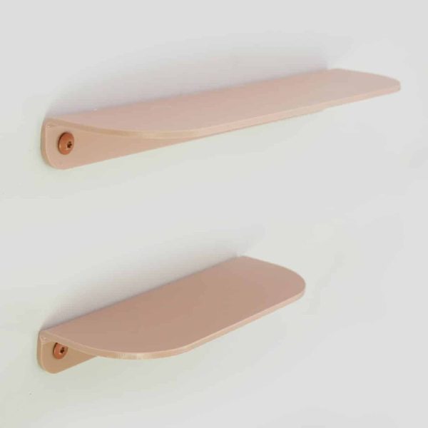 Acryl Wall Shelf Nude 30 cm | Studio Harm en Elke