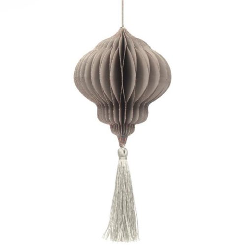 Grey - Drupspot met tassel | Only Natural