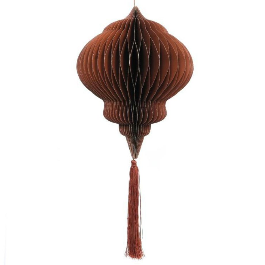 Copper - Big Drup spot met tassel | Only Natural