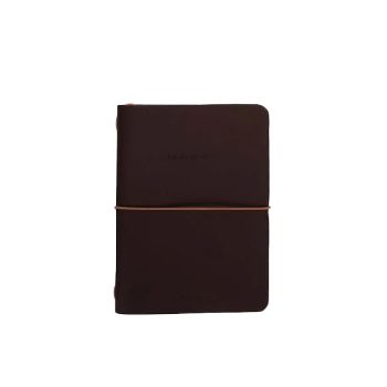 Dark Wood Notebook M Vegan Leather | Monk&Anna