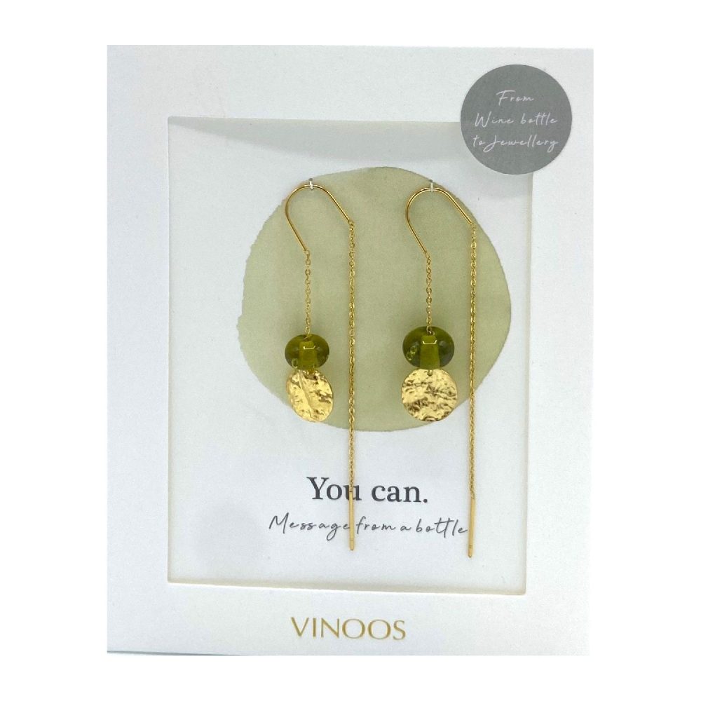 Glass Earrings You Can | Vinoos