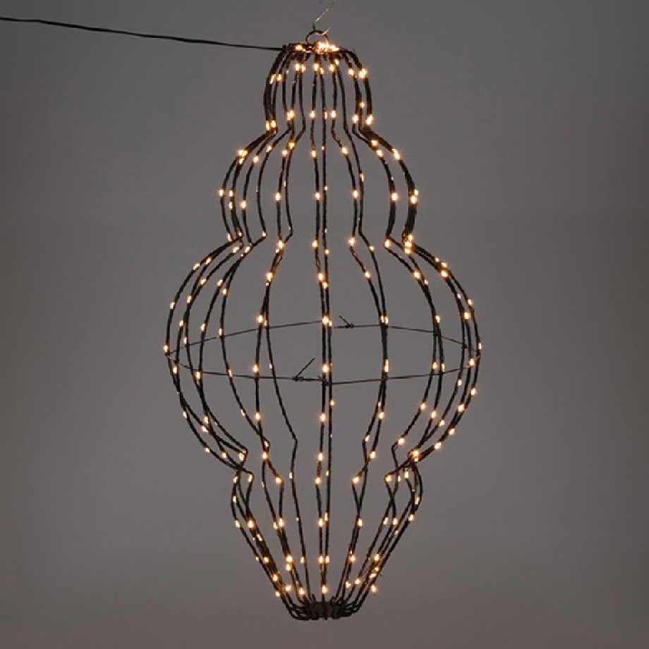 Hangende lantaarn | 240 leds | Extra Warm Wit