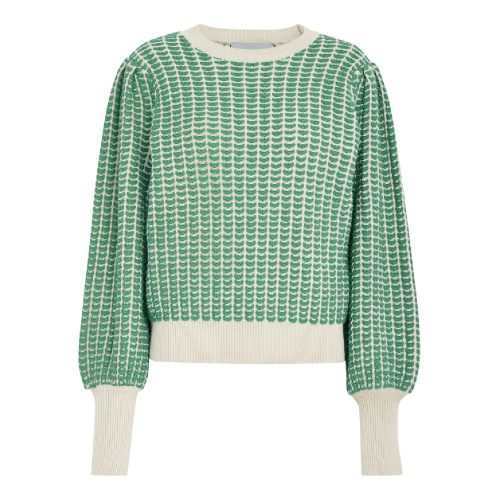 Rithea Knit Pullover Golf Green | Minus