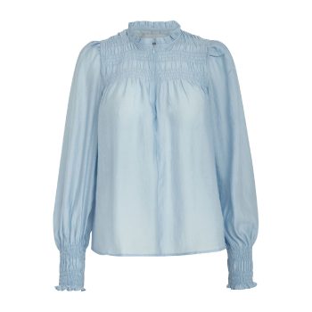 Margot Smock Blouse Blue Bonnet | Minus