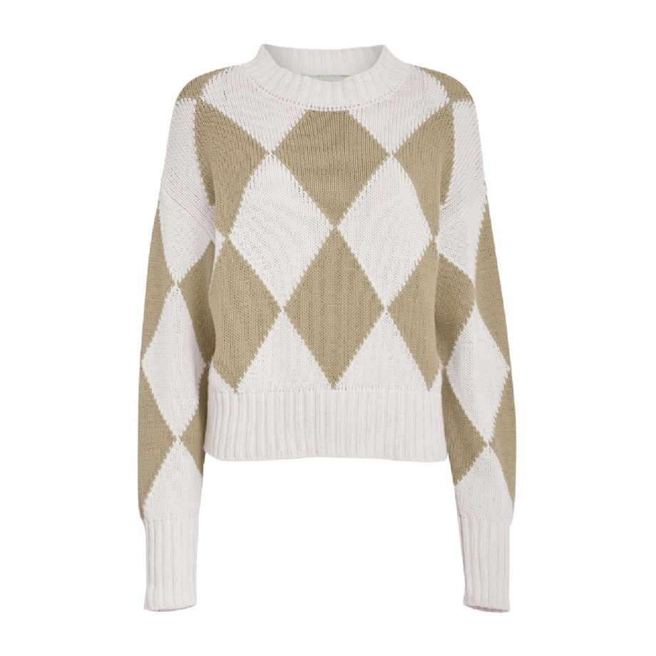 Ilaya Knit Pullover Wood Smoke | Minus