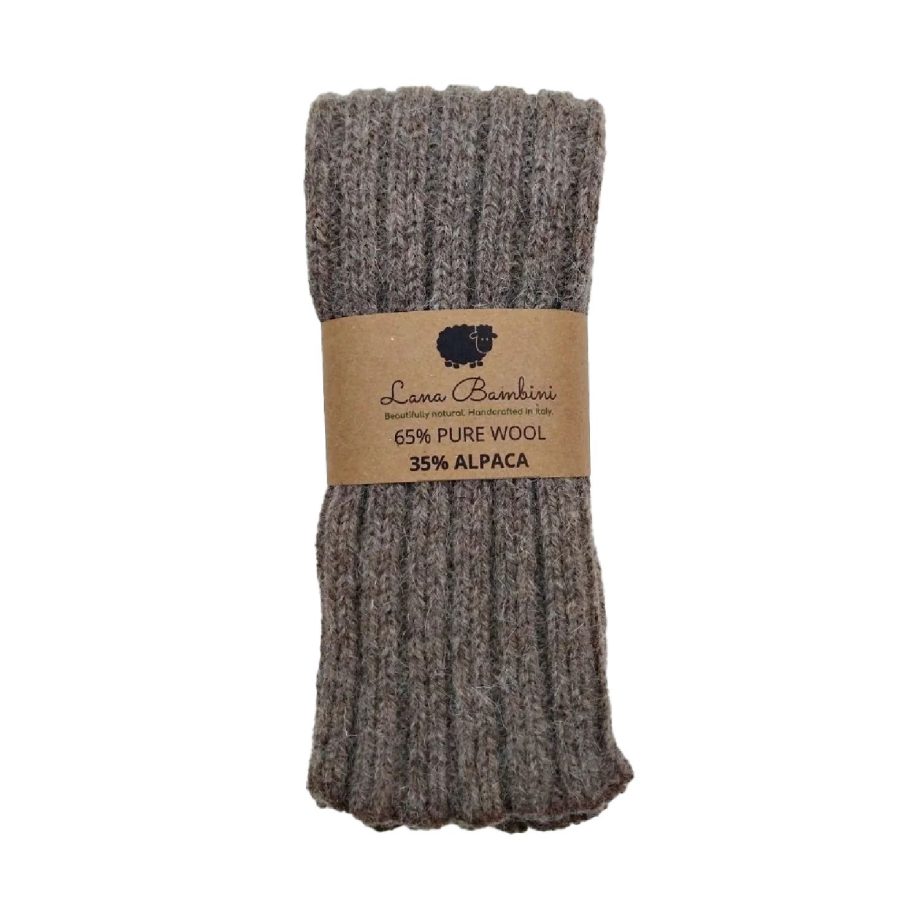 Lia Tobacco Leg warmers | Lana Bambini