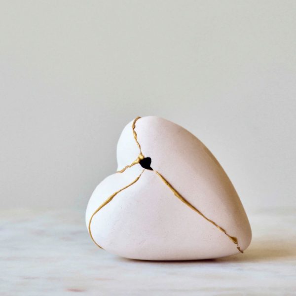 Kintsugi Heart Rose | Open Your Heart Studio