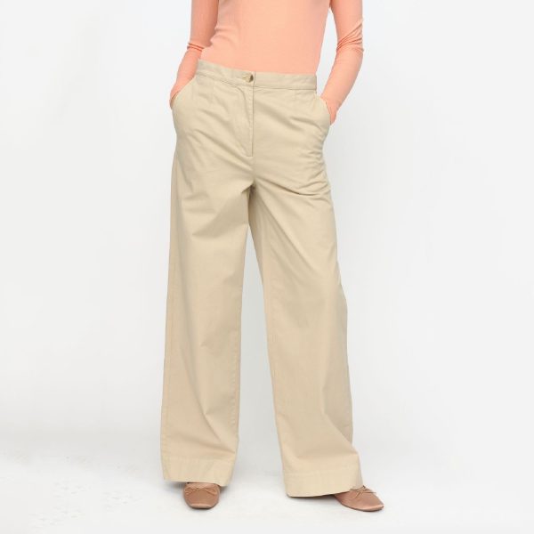 Tabita Wide Pants Safari | Soft Rebels