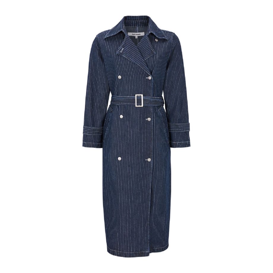 Balsam Trenchcoat Medium Blue | Soft Rebels