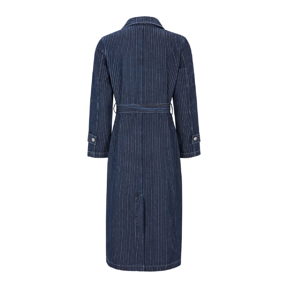 Balsam Trenchcoat Medium Blue | Soft Rebels