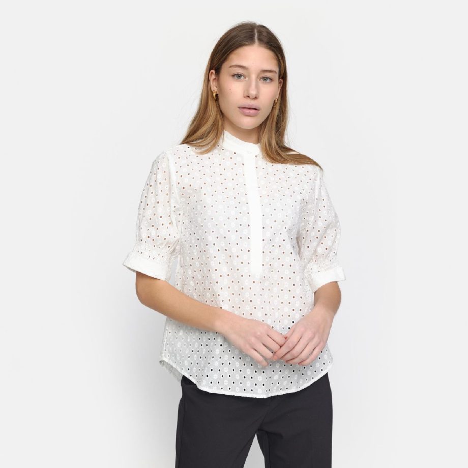 Marine Blouse Snow White | Soft Rebels