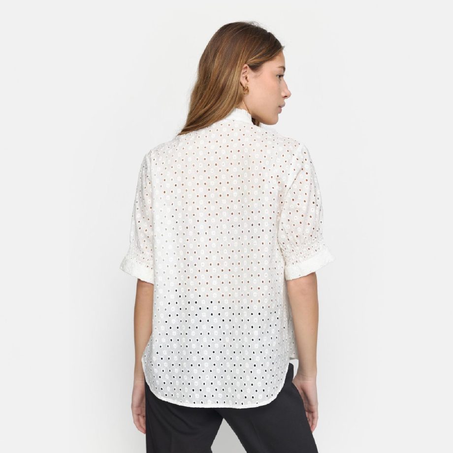 Marine Blouse Snow White | Soft Rebels