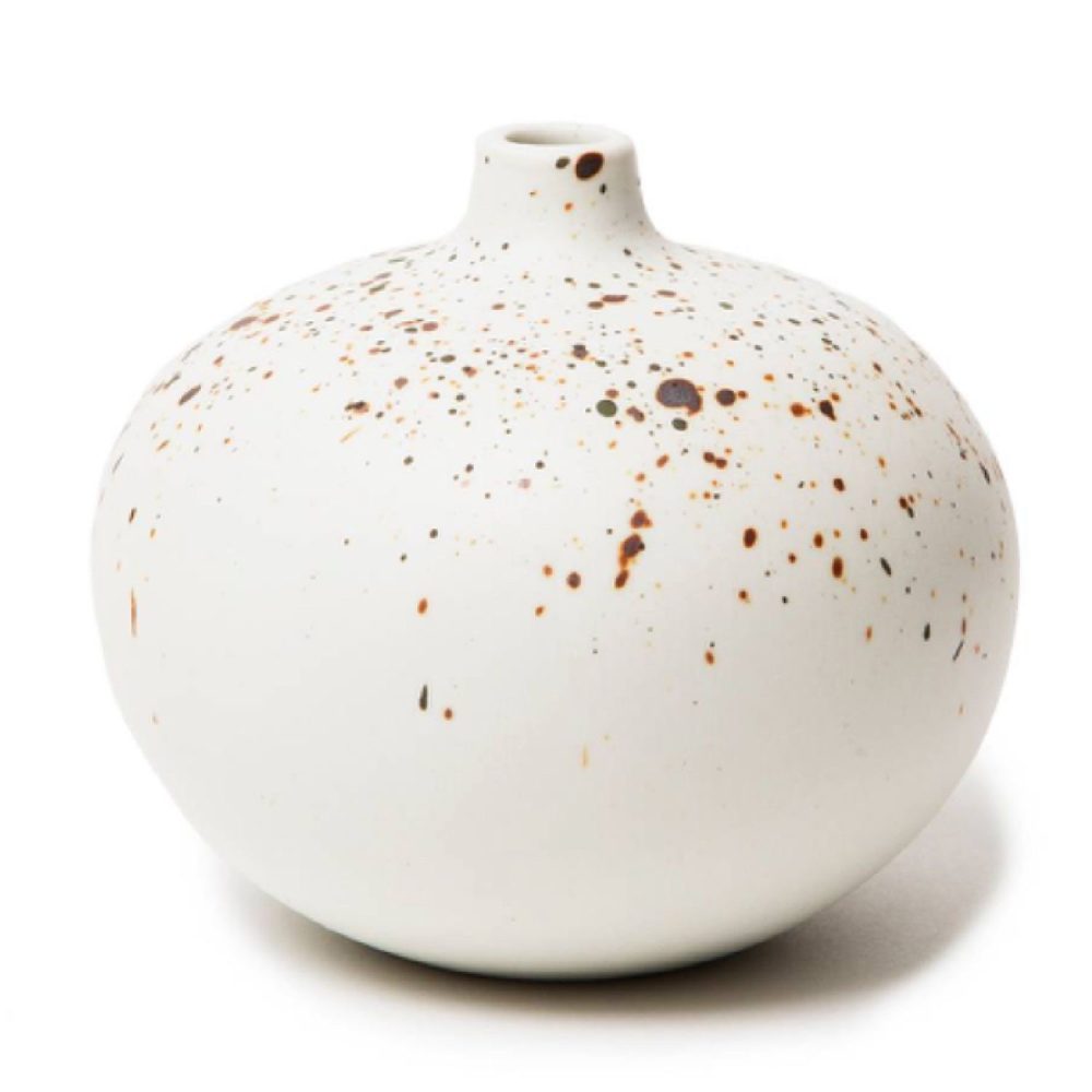 Vase Bari Medium Freckles Melange 7,5 cm | Lindform