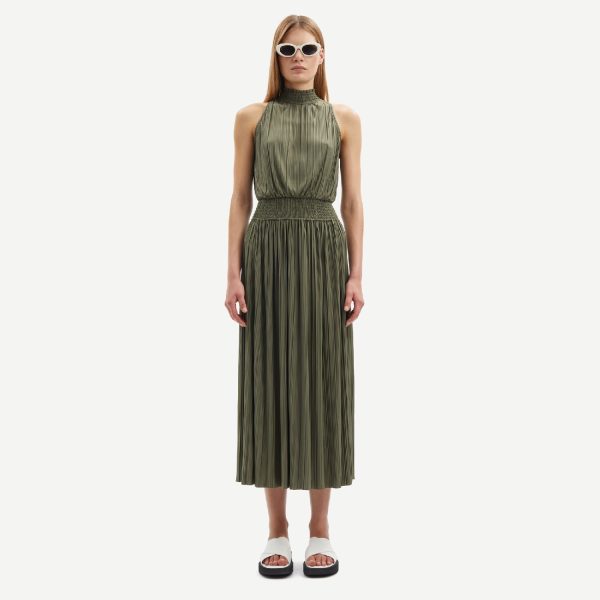 Uma Dress Dusty Olive | Samsøe Samsøe