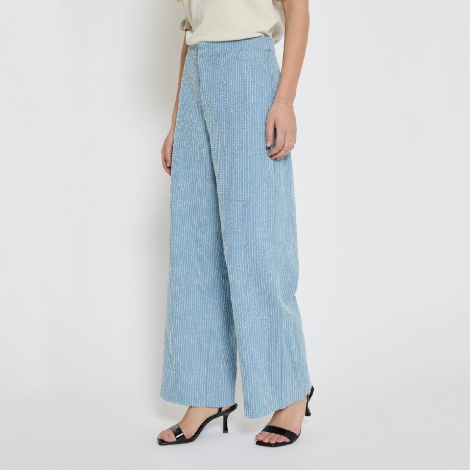 Velmia Pants Light Denim | Minus