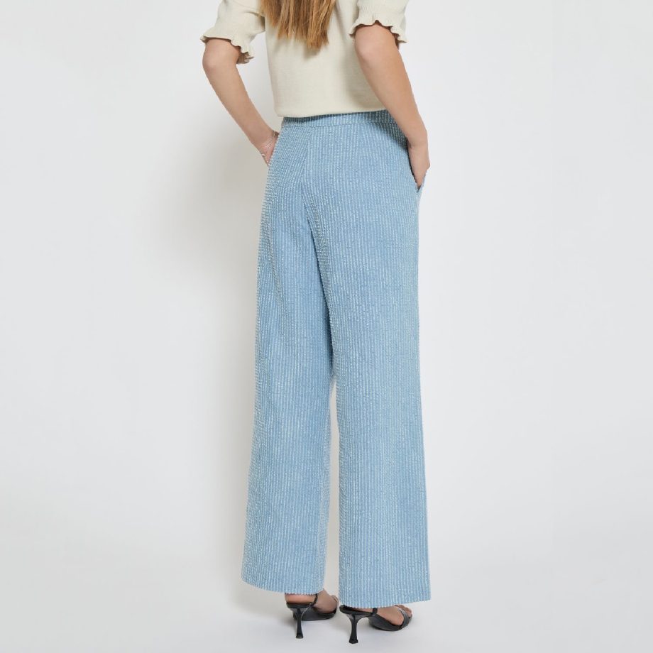 Velmia Pants Light Denim | Minus