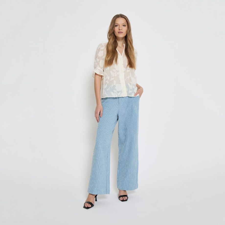 Velmia Pants Light Denim | Minus