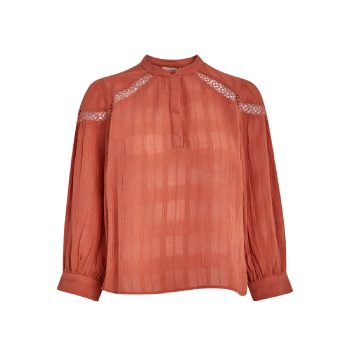 Tamara Blouse Mecca Orange | Peppercorn