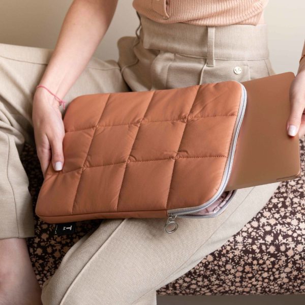 Puffy Laptop Pouch Sunburn | Tinne+Mia