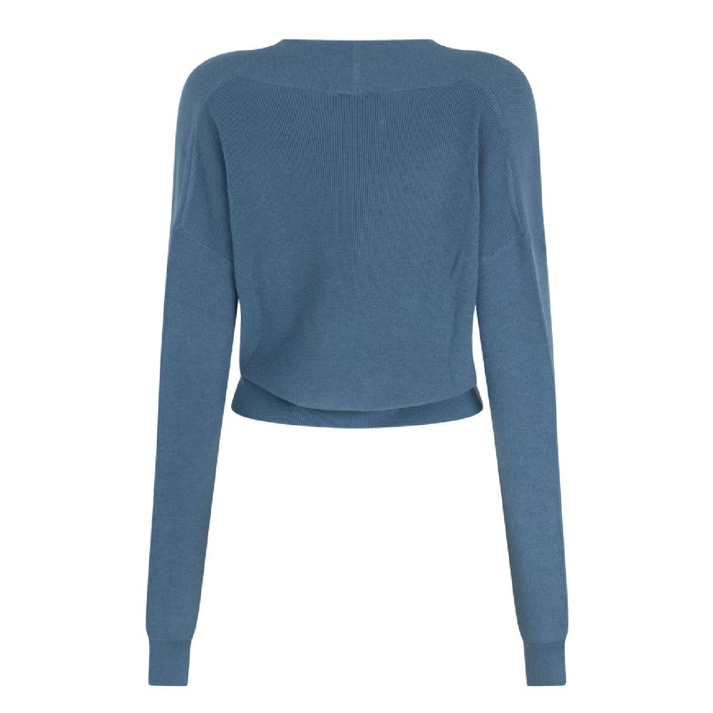 Len Knitted Pull Coronet Blue Melee | Another Label
