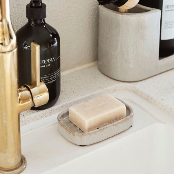 Datura Soap Dish Shellish Grey | Meraki