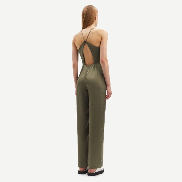 Savilla Jumpsuit Dusty Olive | Samsoe Samsoe