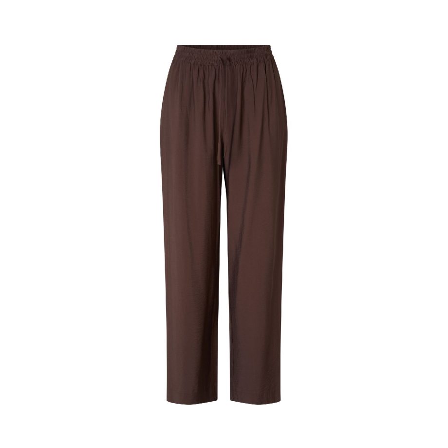 Sahelena Trousers Brown Stone | Samsoe Samsoe