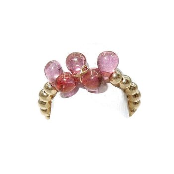 Flexring Joy roze hart 3 mm | Gnoes