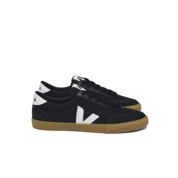 Volley Canvas Black White Natural | VEJA