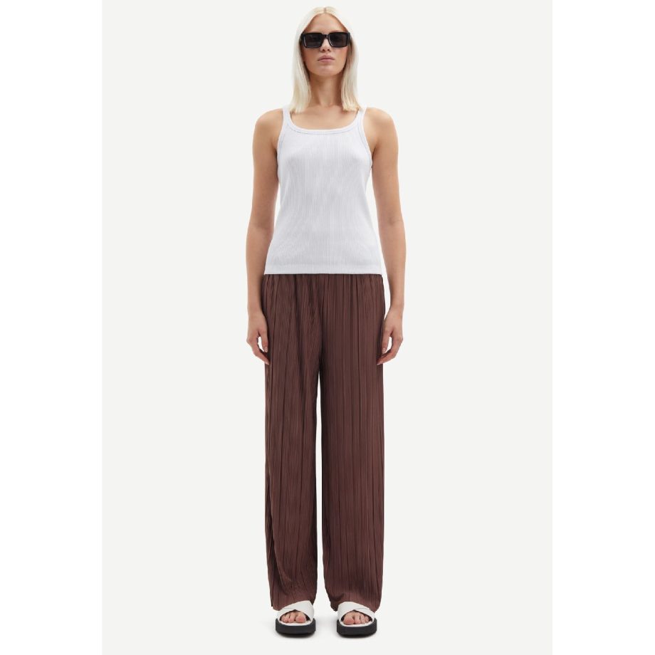 Uma Trousers Brown Stone | Samsøe Samsøe