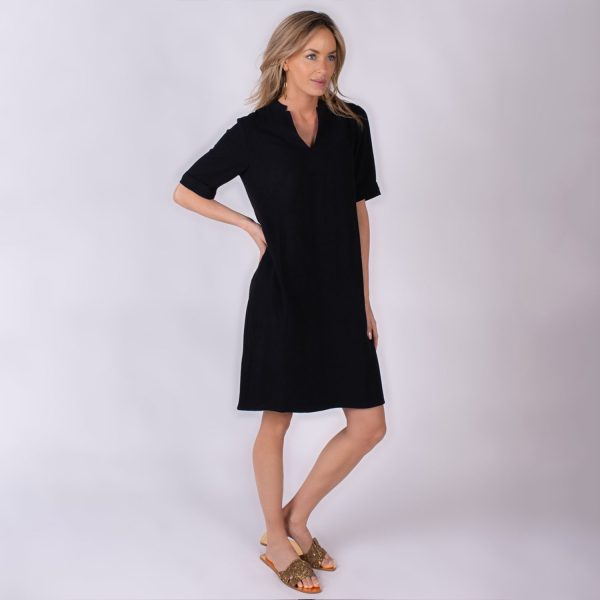 Jaipur Dress Black | The Clothed