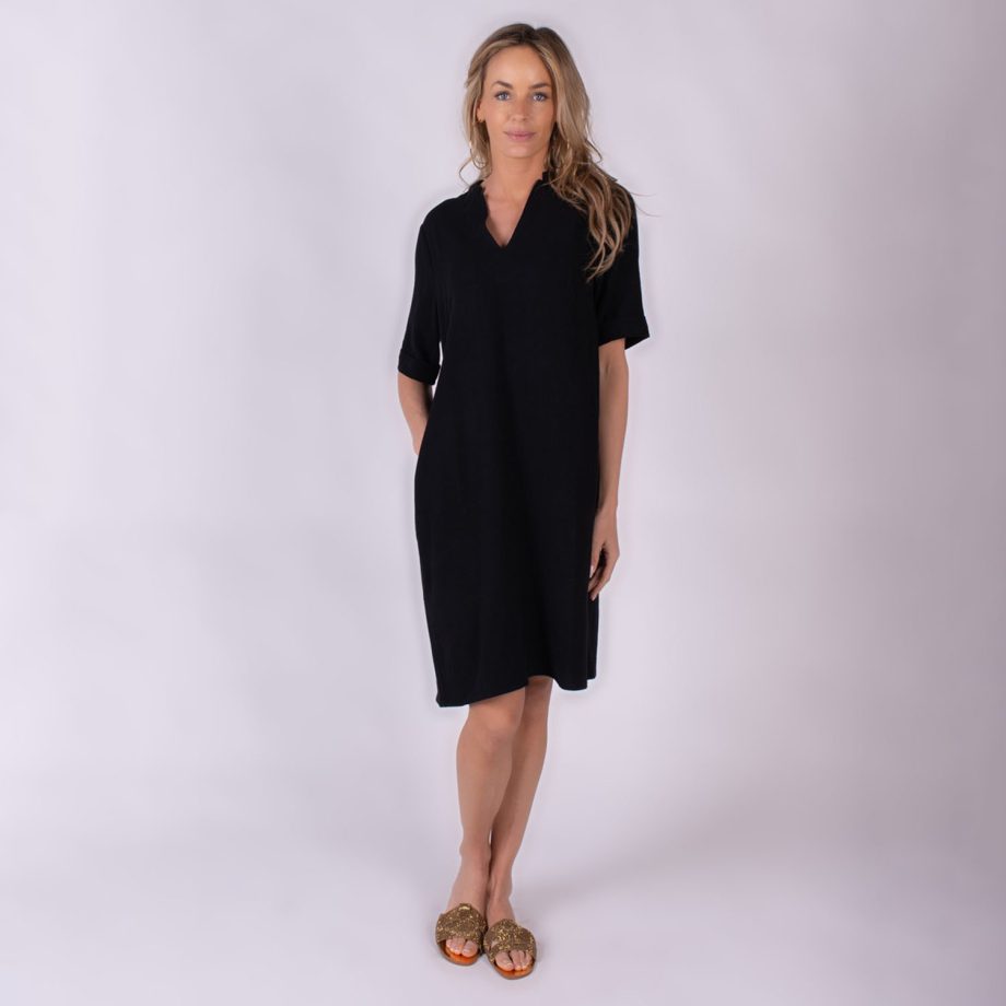 Jaipur Dress Black | The Clothed