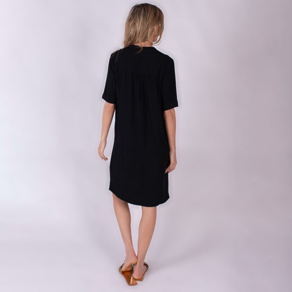 Jaipur Dress Black | The Clothed