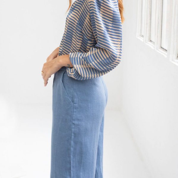 Simoom Trousers Navy | Mus & Bombon