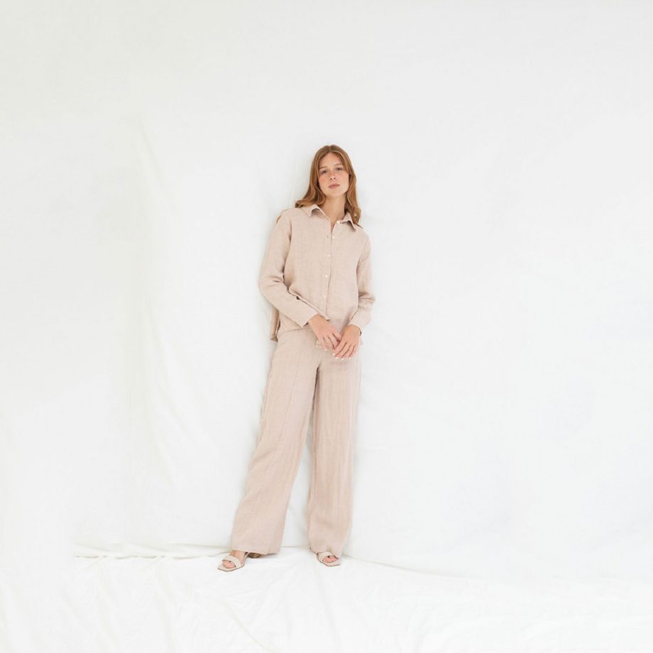 Simoom Trousers Beige | Mus & Bombon