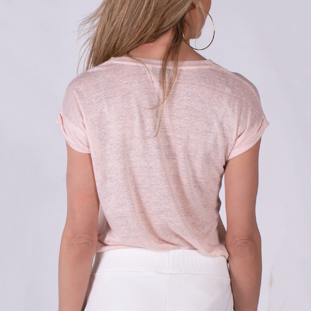 Athene Shirt Misty Rose | The Clothed