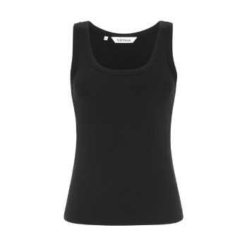 Fenja Tank Top Black | Soft Rebels