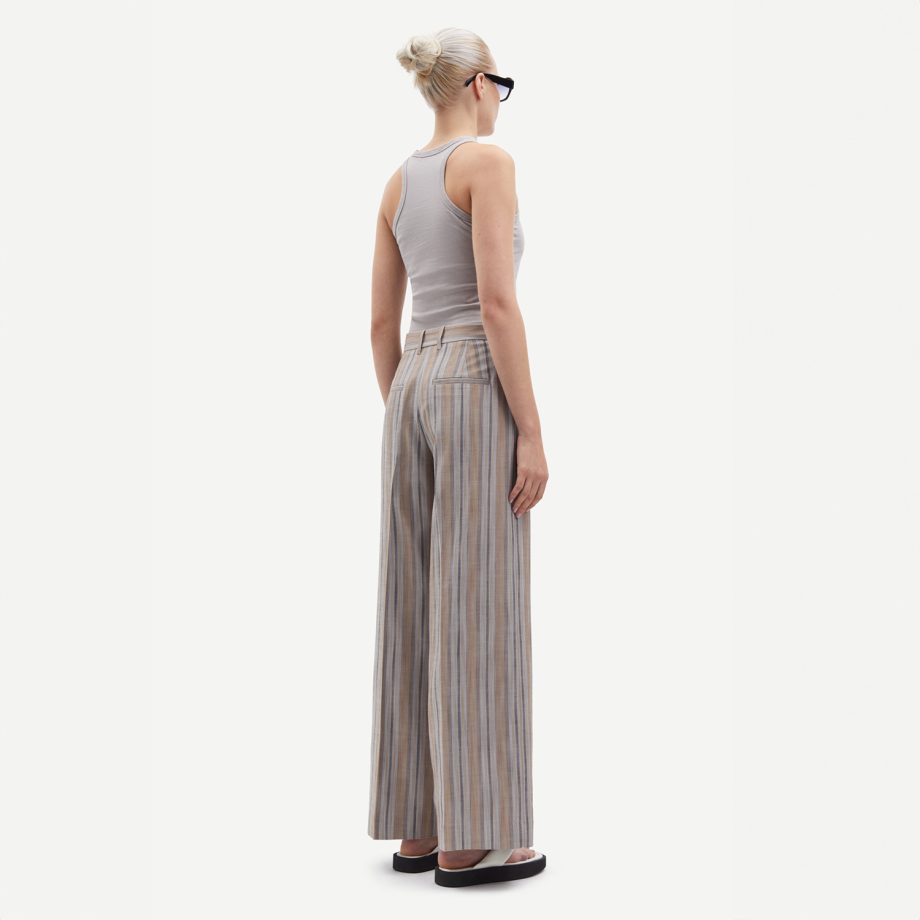 Saleni trousers Lead Gray | Samsoe Samsoe