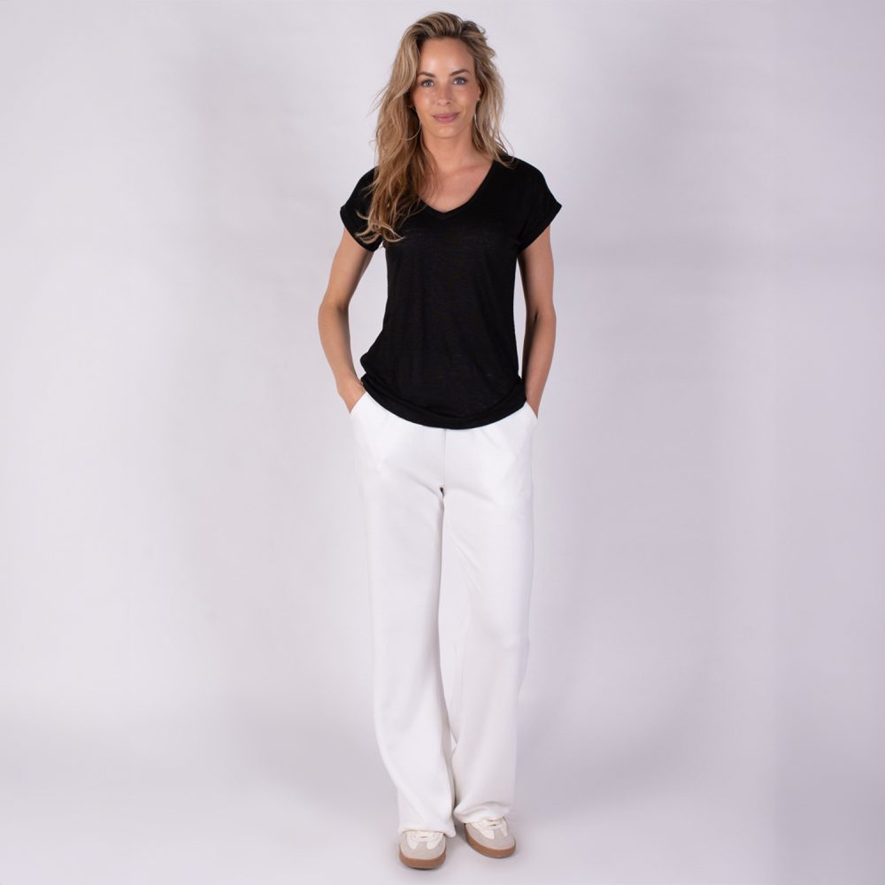 Athene Shirt Black | The Clothed