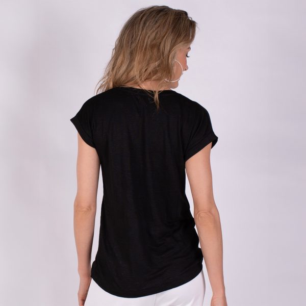 Athene Shirt Black | The Clothed