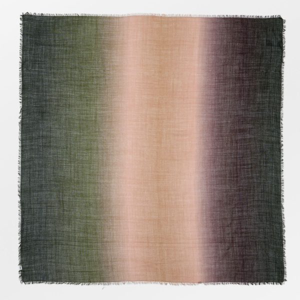 Fade Woo Scarf Cypress Green | Becksöndergaard - Afbeelding 4