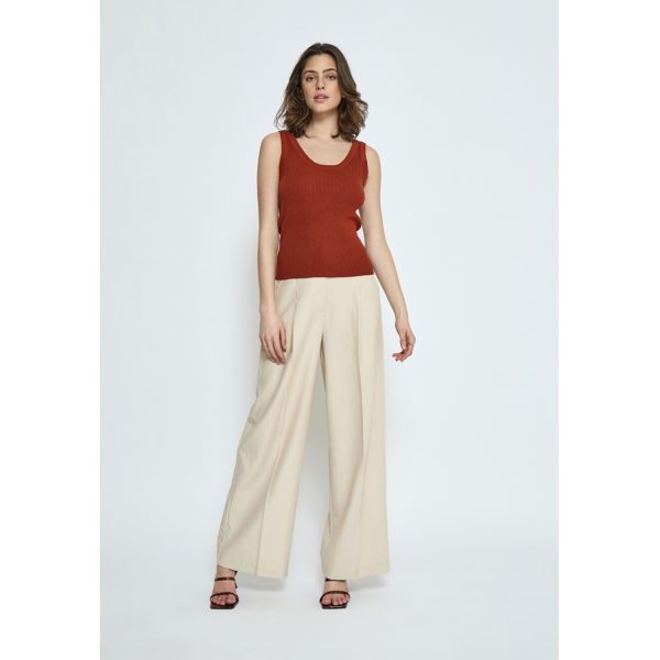 Tana Top Red Ochre | Peppercorn - Afbeelding 4