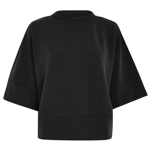 Dicette Half Sleeve Blouse Black | Peppercorn